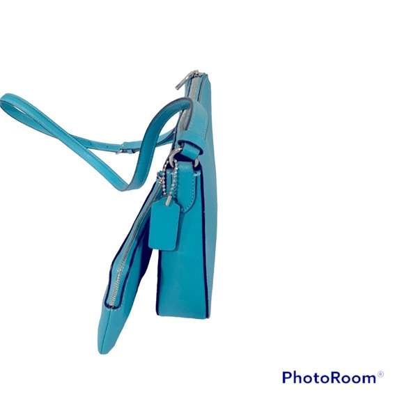 Coach aqua crossbody and wristlet NWT - Picture 3 of 3